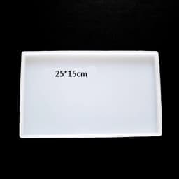 Super Big Rectangle Square Coaster Silicone Mold Large Fluid Arts Coaster Making Epoxy Resin Mold Crafts Make Your Own Coaster