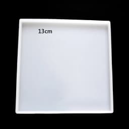 Super Big Rectangle Square Coaster Silicone Mold Large Fluid Arts Coaster Making Epoxy Resin Mold Crafts Make Your Own Coaster