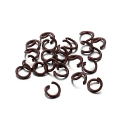 100/300pcs/lot 4-8mm Metal Mixe Color Oval Jump Rings Split Open Rings Connectors For DIY Jewelry Findings Making Supplies