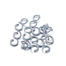 100/300pcs/lot 4-8mm Metal Mixe Color Oval Jump Rings Split Open Rings Connectors For DIY Jewelry Findings Making Supplies