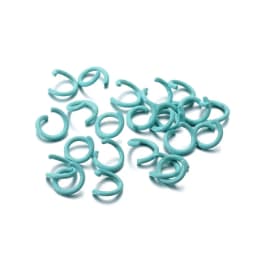 100/300pcs/lot 4-8mm Metal Mixe Color Oval Jump Rings Split Open Rings Connectors For DIY Jewelry Findings Making Supplies