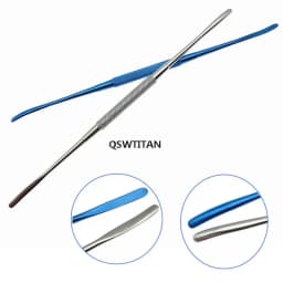 Freer periosteal elevator double-ended ophthalmic surgical instruments Titanium alloy/ stainless steel Pet surgical instruments