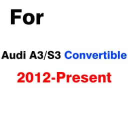 Car Cover Auto Outdoor Anti-UV Sun Shade Rain Snow Resistant Cover Dustproof For Audi A3 S3