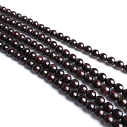 Natural Dark Red Garnet Beads Round Loose Stone Beads For Jewelry Making DIY Bracelet Necklace Accessories 15'' 4/6/8/10/12mm