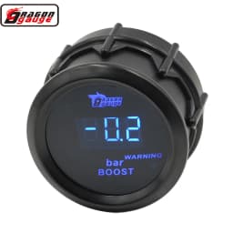 Dragon 52mm Digital Auto Car Modification Meter Water Temperature Oil Temp Boost Pressure Volt Tachomet RPM Gas Air Fuel Gauge