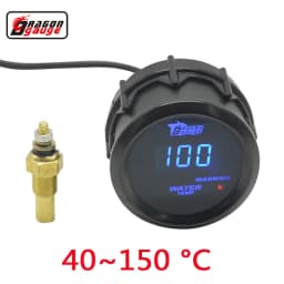 Dragon 52mm Digital Auto Car Modification Meter Water Temperature Oil Temp Boost Pressure Volt Tachomet RPM Gas Air Fuel Gauge