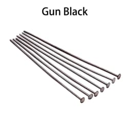 100-200pcs/Lot 15-70mm Gold/Copper/Rhodium Headpins Flat Head Pins For Jewelry Making Findings Accessories Supplies Wholesale