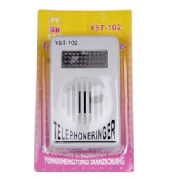 Extra-Loud Ringer Sound Telephone Phone Amplifier Strobe Light Flasher Bell