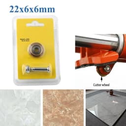 Manual Tile Brick Cutter Carbide Bearing Ceramic Cutting Wheel Cutter Bearing Wheel Replacement Machine 22mm
