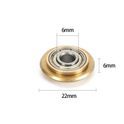 Manual Tile Brick Cutter Carbide Bearing Ceramic Cutting Wheel Cutter Bearing Wheel Replacement Machine 22mm