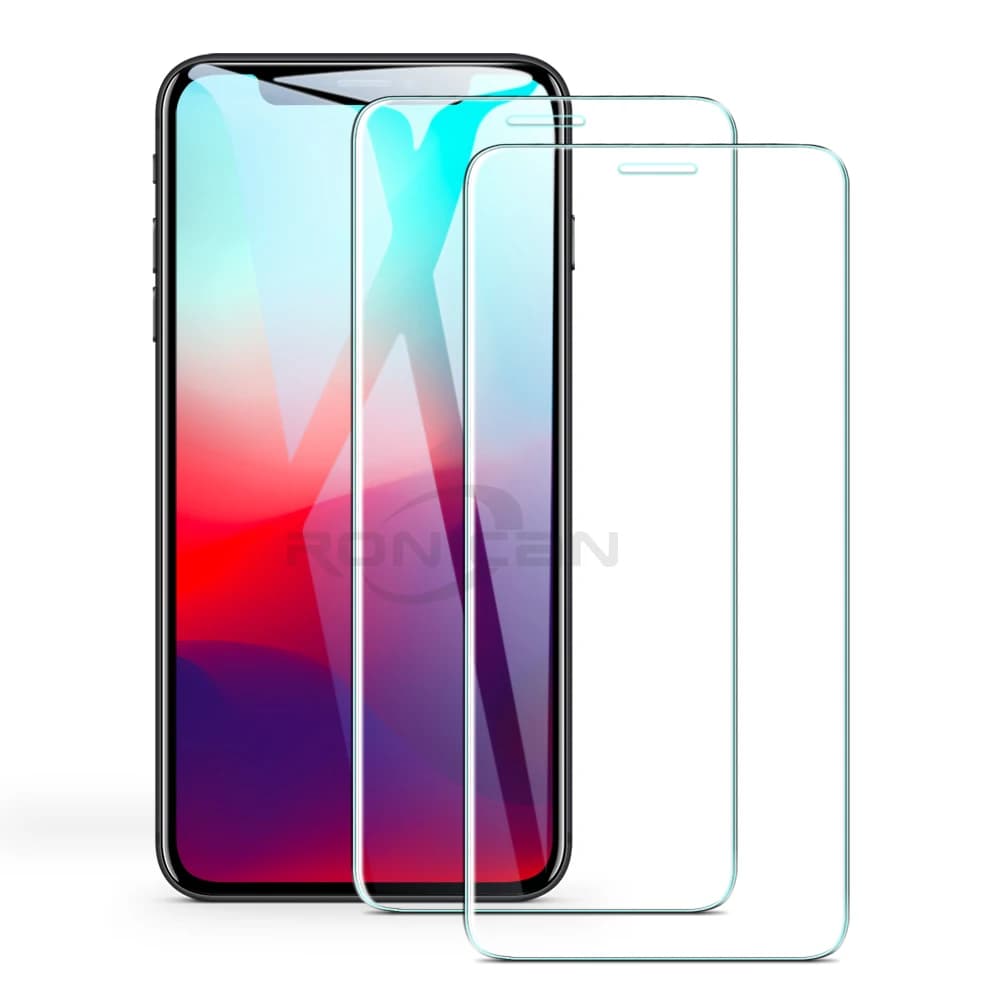 2Pcs Full Cover Tempered Glass For iPhone XR X XS 11 12 13 Pro Max mini Screen Protector Film For iPhone 6 s 7 8 Plus 5s SE 2020