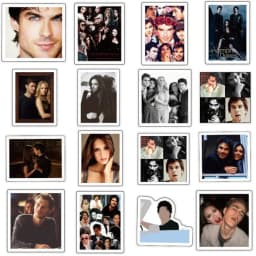 10/30/50 PCS Horror Vampire Diaries American TV Series Graffiti Laptop Luggage Skateboard Guitar Waterproof Stickers Wholesale
