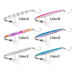 WEIHAI FSTK Super Slim Long Metal Casting Jig 20G 30G Shore Cast Jigging Spoon Fishing Lure Artificial Bait Tackle