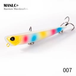 Hunthouse Bay RUF MANIC 75mm/8g Sinking Pencil Fishing Lure Stickbait BKK Hook Hard Lure for Seabass Fish