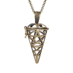 New Mexico Chime Music Ball Caller 4 Colors Owl Pendant Vintage Pregnancy Aroma Necklace Essential Oil Diffuser Lockets Jewelry