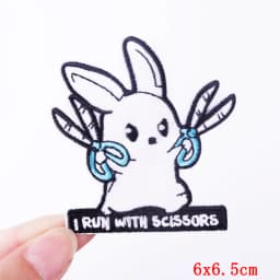 Mushroom Applique Embroidered Patches On Kids Clothes DIY Iron On Patches Cartoon Patches For Clothing Stickers Animal Badges