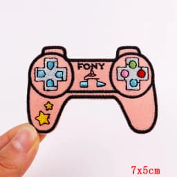Mushroom Applique Embroidered Patches On Kids Clothes DIY Iron On Patches Cartoon Patches For Clothing Stickers Animal Badges