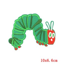Mushroom Applique Embroidered Patches On Kids Clothes DIY Iron On Patches Cartoon Patches For Clothing Stickers Animal Badges