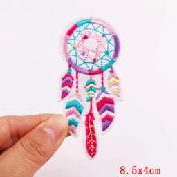 Mushroom Applique Embroidered Patches On Kids Clothes DIY Iron On Patches Cartoon Patches For Clothing Stickers Animal Badges