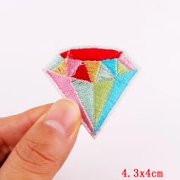 Mushroom Applique Embroidered Patches On Kids Clothes DIY Iron On Patches Cartoon Patches For Clothing Stickers Animal Badges