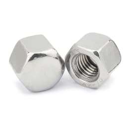 1/20pcs 304 A2-70 Stainless Steel Hex Hexagon Short Low Thin Cap Acorn Nut M3 M4 M5 M6 M8 M10 M12 M14 M16 Cover Blind Nut DIN917