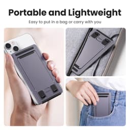 【New-in Sale】UGREEN Phone Holder Aluminum Desk Phone Stand For iPhone 16 15 14 Pro Xiaomi Samsung Mobile Phone Support Tablet