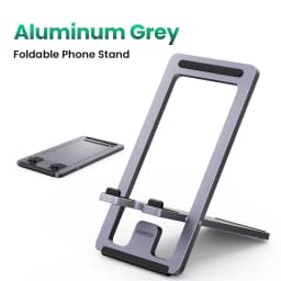 【New-in Sale】UGREEN Phone Holder Aluminum Desk Phone Stand For iPhone 16 15 14 Pro Xiaomi Samsung Mobile Phone Support Tablet