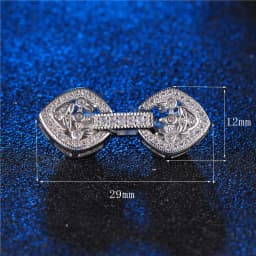 Hot Sale Fashion Clasps Accessories DIY Jewellery Findings Components Fit Making Multi Strand Pearl Bracelets Necklaces Clasp