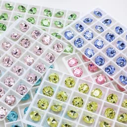 12mm 14mm Crystal Fancy Stone 3D Glitter Pointed Back Round K9 Glass Beads DIY Craft Rhinestones For Jewelry Making Clothes 3001