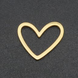 10pcs/lot 316 Stainless Steel Heart Geometric DIY Earring Charm Connector Wholesale Top Quality Findings Accpet OEM Order