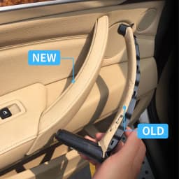 LHD RHD Car Interior Front Rear Passenger Door Left Right Pull Handle Cover Inside Trim For BMW X5 X6 E70 E71 E72 2007-2014