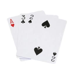 1 Set 3 Cards Monte Magic Cards Three Cards Poker Monte Card Trick Easy Classic Magic Tricks For Close Up Magic Illusion C2019