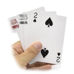 1 Set 3 Cards Monte Magic Cards Three Cards Poker Monte Card Trick Easy Classic Magic Tricks For Close Up Magic Illusion C2019
