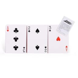 1 Set 3 Cards Monte Magic Cards Three Cards Poker Monte Card Trick Easy Classic Magic Tricks For Close Up Magic Illusion C2019