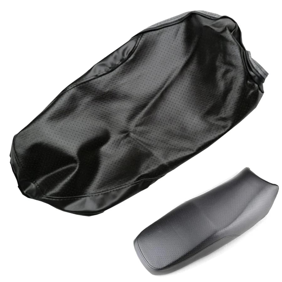 Motorcycle PU Leather Seat Cover Black Waterproof Motorbike Cushion Pad Accessories For Yamaha YBR 125 Ybr125 2005-2009  YS150