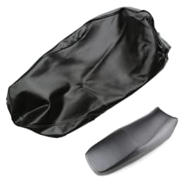 Motorcycle PU Leather Seat Cover Black Waterproof Motorbike Cushion Pad Accessories For Yamaha YBR 125 Ybr125 2005-2009  YS150