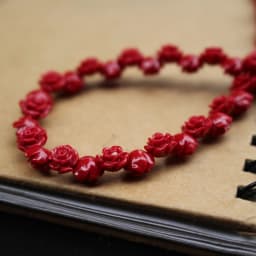 50pcs/Lot 6mm Artificial Coral Beads Cabochon Camelia Flower Shape Multi-Color Fashion Beads for Jewelry Making DIY Accessories