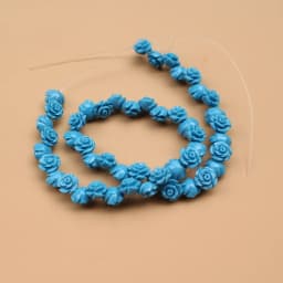 50pcs/Lot 6mm Artificial Coral Beads Cabochon Camelia Flower Shape Multi-Color Fashion Beads for Jewelry Making DIY Accessories