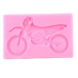 3D Motorcycle Silicone Mould Party Birthday Cake DIY Decoration Tools Sugarcraft Chocolate Fondant Baking Mold