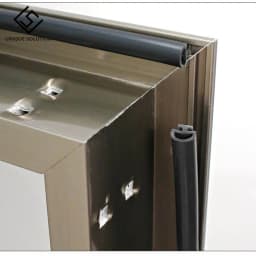 5/10M Bottom Width 5/6/7mm EPDM Sealing Strips Bridge Aluminum Door/Window Sealed Plastic Energy Saving and Doors