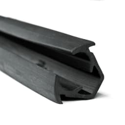 2M EPDM U Shaped Rubber Sealing Strip For 5mm Thickness Aluminium Alloy Glass Door Window Windproof Sound Seal Home Accessories