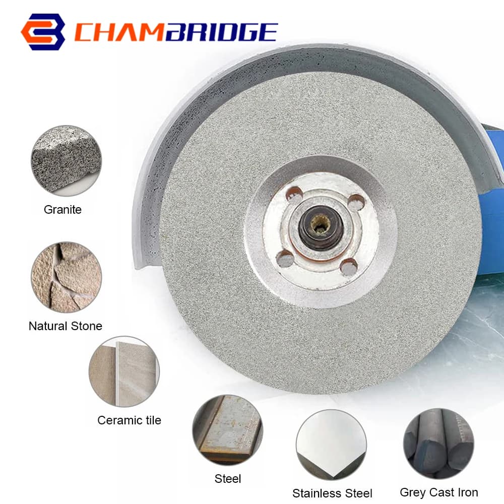 5" 125mm High Quality Grinding Disc 5inch Diamond Coated Grinding Wheel Disc Grinding Wheels For Angle Grinder Tool
