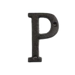 Metal Letters Numbers Cast Iron Decoration House Sign Doorplate DIY Cafe Wall CLH@8