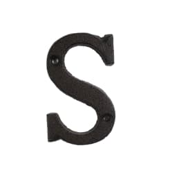 Metal Letters Numbers Cast Iron Decoration House Sign Doorplate DIY Cafe Wall CLH@8