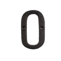 Metal Letters Numbers Cast Iron Decoration House Sign Doorplate DIY Cafe Wall CLH@8