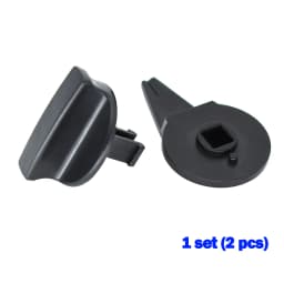 Apktnka Tailgate Boot Warning Triangle Cover Clip For VW Tiguan For Touran 2003 - 2015 Compartment Bracket Turn Knob Mount Lock