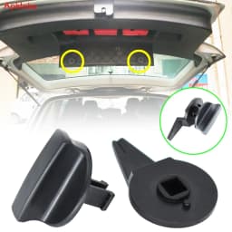 Apktnka Tailgate Boot Warning Triangle Cover Clip For VW Tiguan For Touran 2003 - 2015 Compartment Bracket Turn Knob Mount Lock