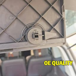 Apktnka Tailgate Boot Warning Triangle Cover Clip For VW Tiguan For Touran 2003 - 2015 Compartment Bracket Turn Knob Mount Lock