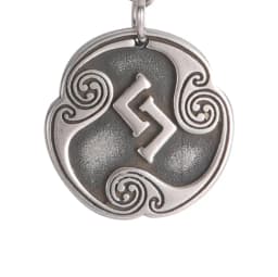 Dropshipping 1pcs Odin Runes Nordic Letter DIY Handmade Charms for Jewelry Stainless Steel Futhark Futhorc Pendants Making Bulk