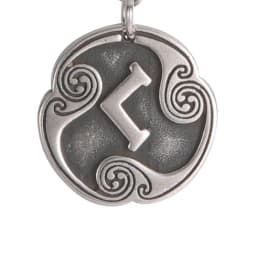 Dropshipping 1pcs Odin Runes Nordic Letter DIY Handmade Charms for Jewelry Stainless Steel Futhark Futhorc Pendants Making Bulk
